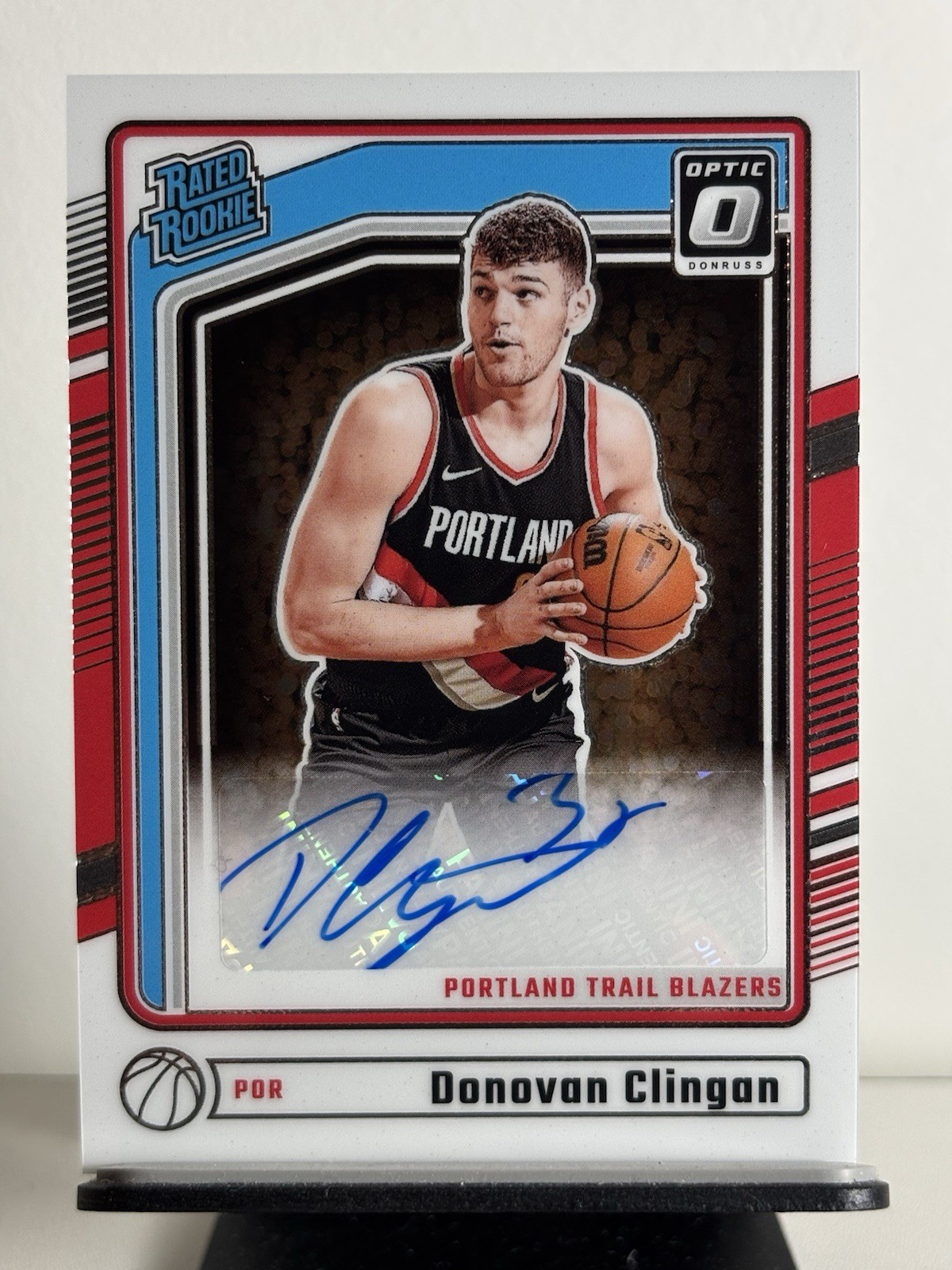 Donovan Clingan 2024 Optic #304 Rated Rookie Signatures Price
