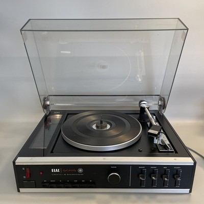 ELAC Compact 20 HiFi / D155-17 | Vintage Plattenspieler Kompaktanlage RARE #A6