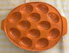 Zak Designs Confetti Deviled Egg Platter Melamine