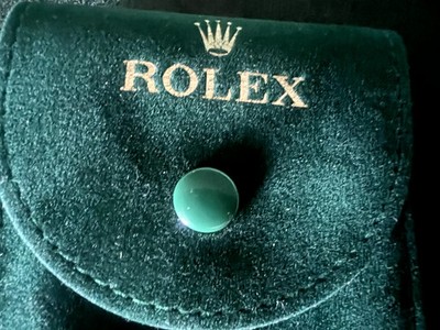 ROLEX Originale Service Case Reise-Uhrentasche Grün 4447844.8064