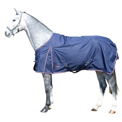 Equest Outdoordecke Halifax für Pferde 600 D - 50 g Nylon, navy - M / 135 cm