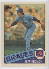 1985 Topps Collector's Edition Tiffany Jeff Dedmon #602 2k3