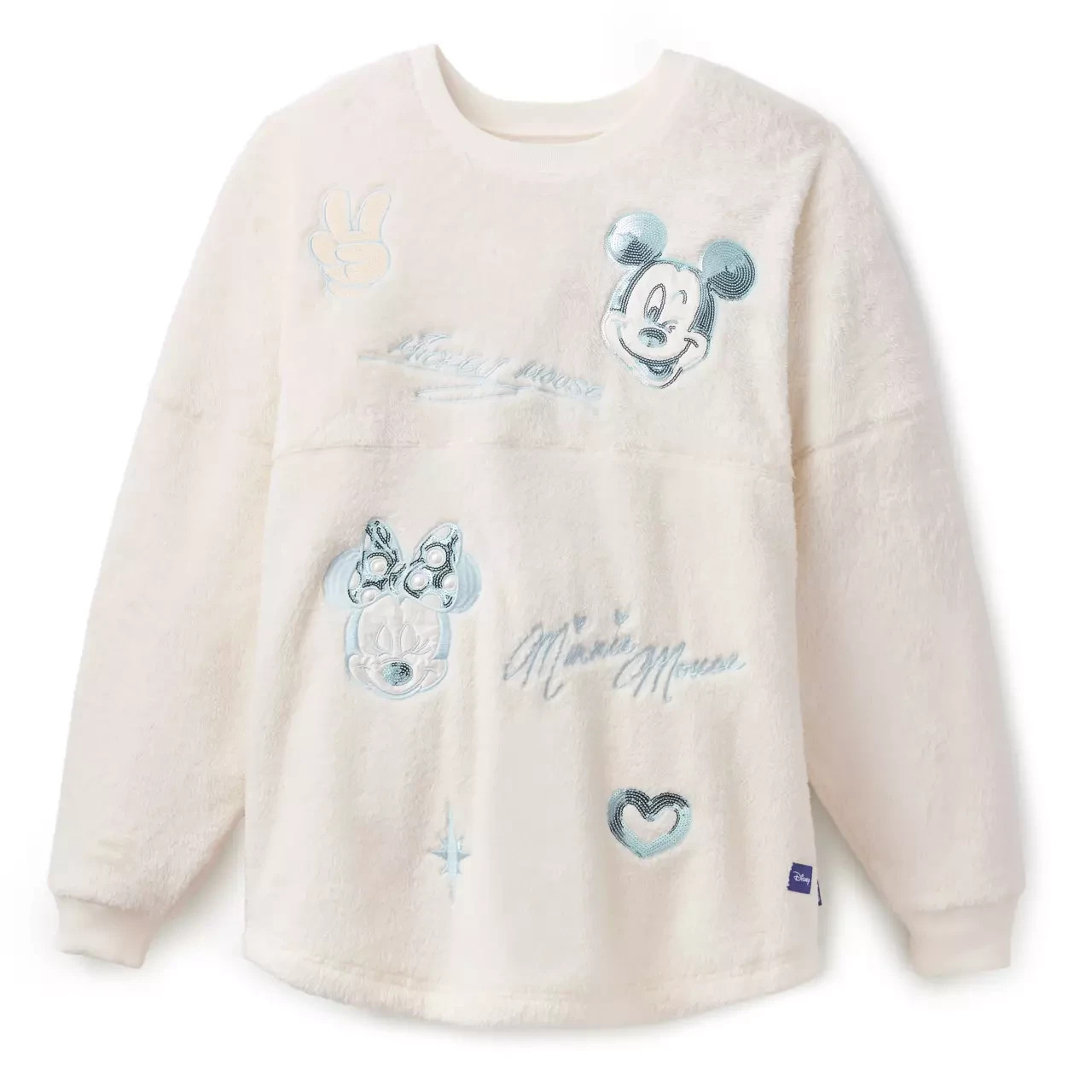 Jersey Disney Spirit 2025 suéter polar polar polar para adultos - Mickey y Minnie Mouse