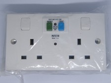 Volex VT1208 Rcd socket 2 gang white