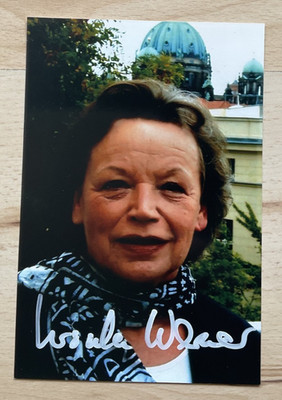 Ursula Werner original signierte Autogrammkarte EF Schauspiel Schloss Einstein