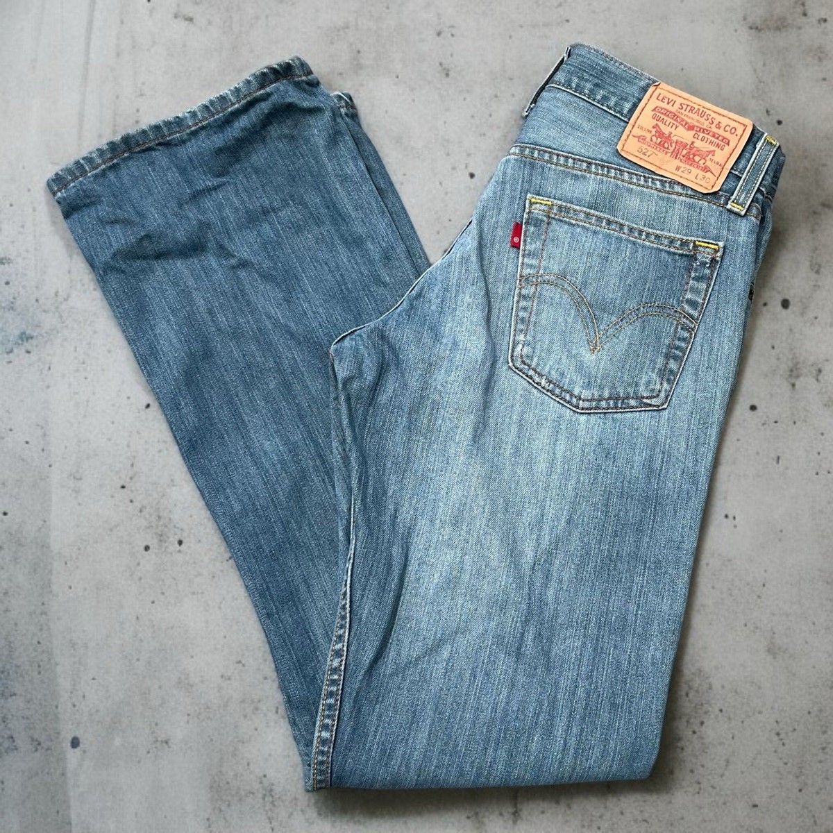 Low Rise Levis 527 29x32 Levi's Men's 527 Slim Bootcut Low Rise