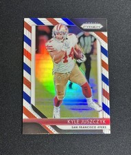 2018 Panini Prizm Kyle Juszczyk #30 Red White Blue Prizm SP Football Card 49ers