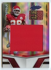2010 Panini Absolute Football #231 Eric Berry Rookie RPM DUAL PRIME PATCH #/25