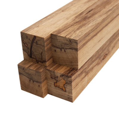 Black Limba Lumber Square Turning Blanks - 2'' x 2'' (4 Pcs)