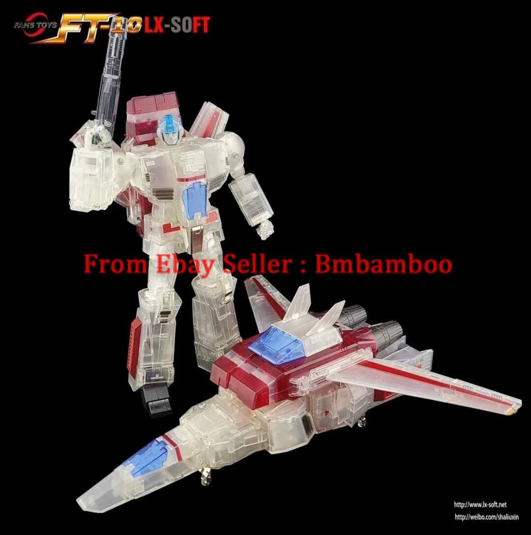FANS TOYS FT-10LX-SOFT Phoenix Transparent Transformable FANS TOYS FT-10LX-SOFT Phoenix Transparent Transformable