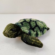 Aurora World 7" Splish Splash Turtle Floppy Bean Bag Plush Stuffed Realistic