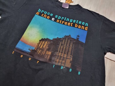 vintage 90s Bruce Springsteen 1999 Tour Concert T-Shirt size L | eBay