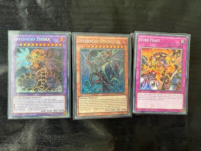 Yugioh Complete Infernoid Deck + Extra Deck *Tournament Ready* Vanishmen +  Bonus | eBay