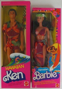 hawaiian barbie and ken