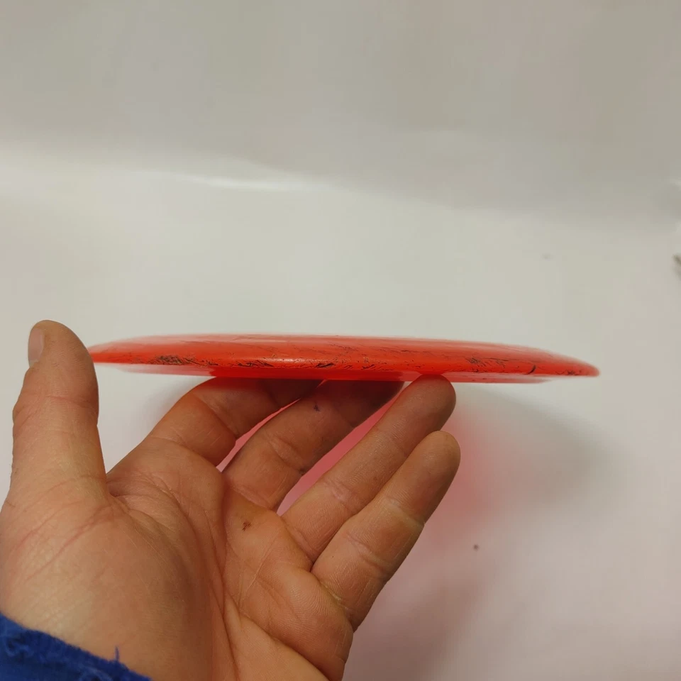 USED Dynamic Discs Lucid Raider 174g Red Distance Driver Golf Disc Good Inked - Image 4 of 4