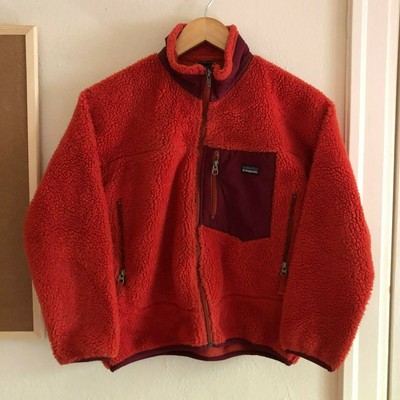 patagonia orange fleece