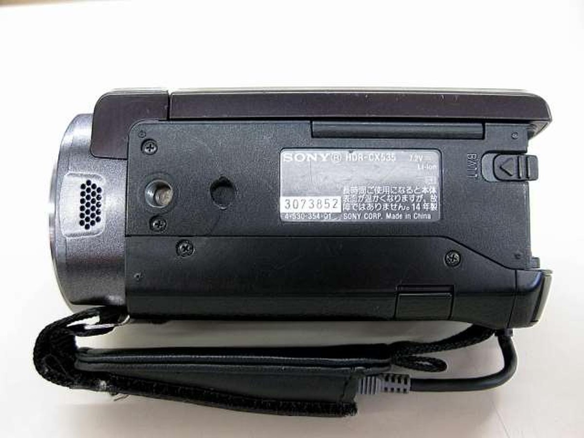 SONY Video camera HDR-CX535 Full HD Imaging device: CMOS 1/5.8 F/S