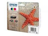 4 Epson Druckerpatronen Tinte 603 T03U6 Bk / C / M / Y Multipack