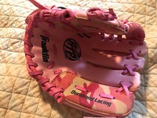 Franklin 4528 Pink Baseball Glove 9   Kids Glove. Preowned . Contour Fit CFS