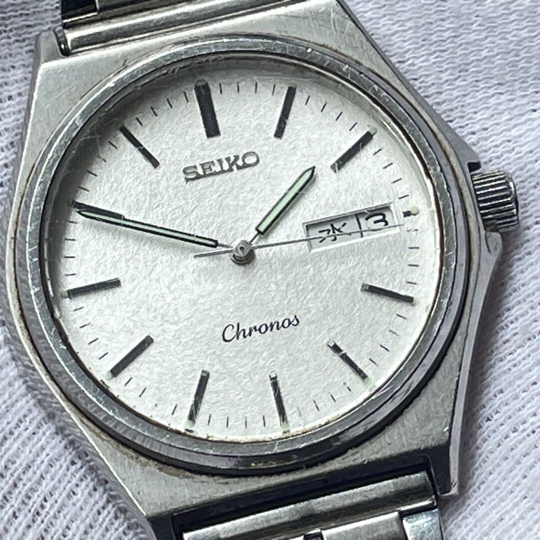 Seiko Watch Chronos 5H23-7030 Antimagnetic From Japan Used Seiko Watch Chronos 5H23-7030 Antimagnetic From Japan Used