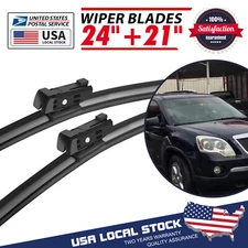 Set of 24"+21" Front Windshield Wiper Blades Fits For Buick Enclave 2008-2011
