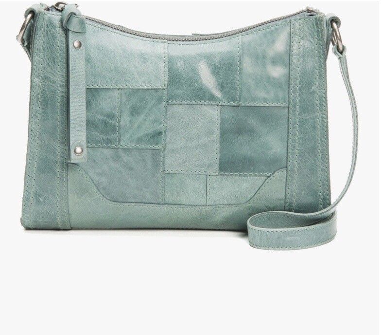 NWT Frye Melissa Leather Patch Crossbody Bag