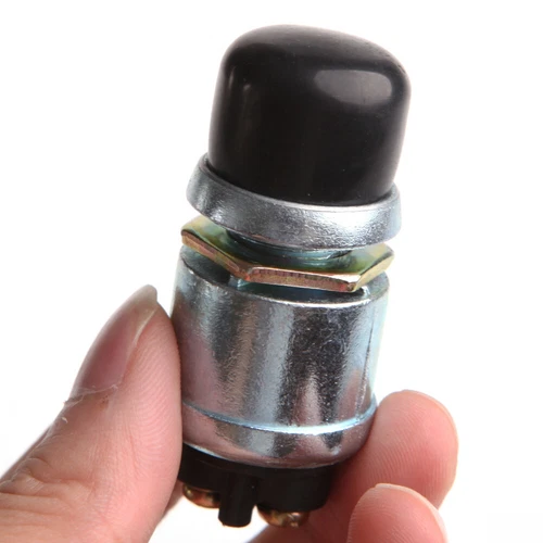 4 PCS 12 Volt DC Heavy-Duty Start Momentary Push-Button Starter Switch (50 Amps) - Bild 14 von 19
