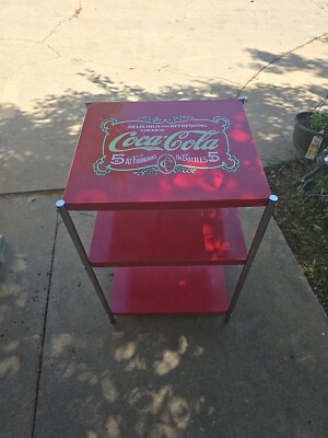 coke a cola collectibles Table 28x18x16 | eBay