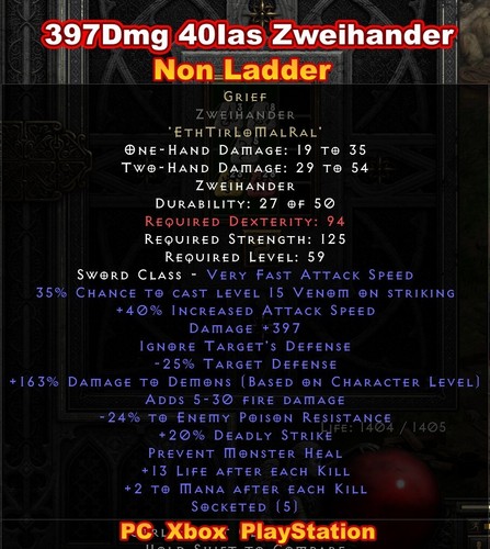 Diablo II Resurrected – Ladder S11 – Articoli Negromanti – PC/Xbox/PS4/PS5 – Blizzard - 2
