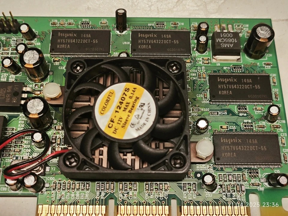 128-BIT AGP 3D Card Innovision Inno3D GeForce 256 SDR W/32 MB RAM - Image 3 of 4