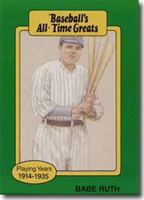 50-Count Lot 1987 BABE RUTH Hygrade All-Time Greats