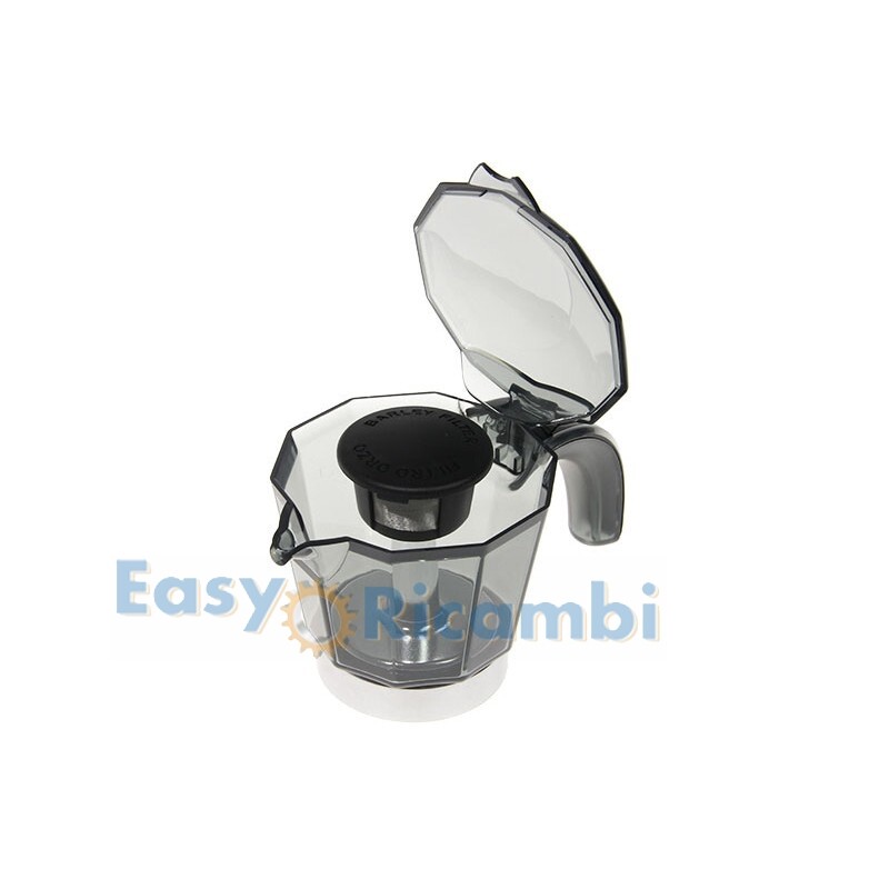 Caraffa macchina da caffè DE LONGHI Alicia EMKP42 EMKP42.B + manico e tappo