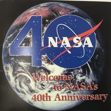 Vintage NASA Booklet celebrating NASA 40th Anniversary 1958-1998