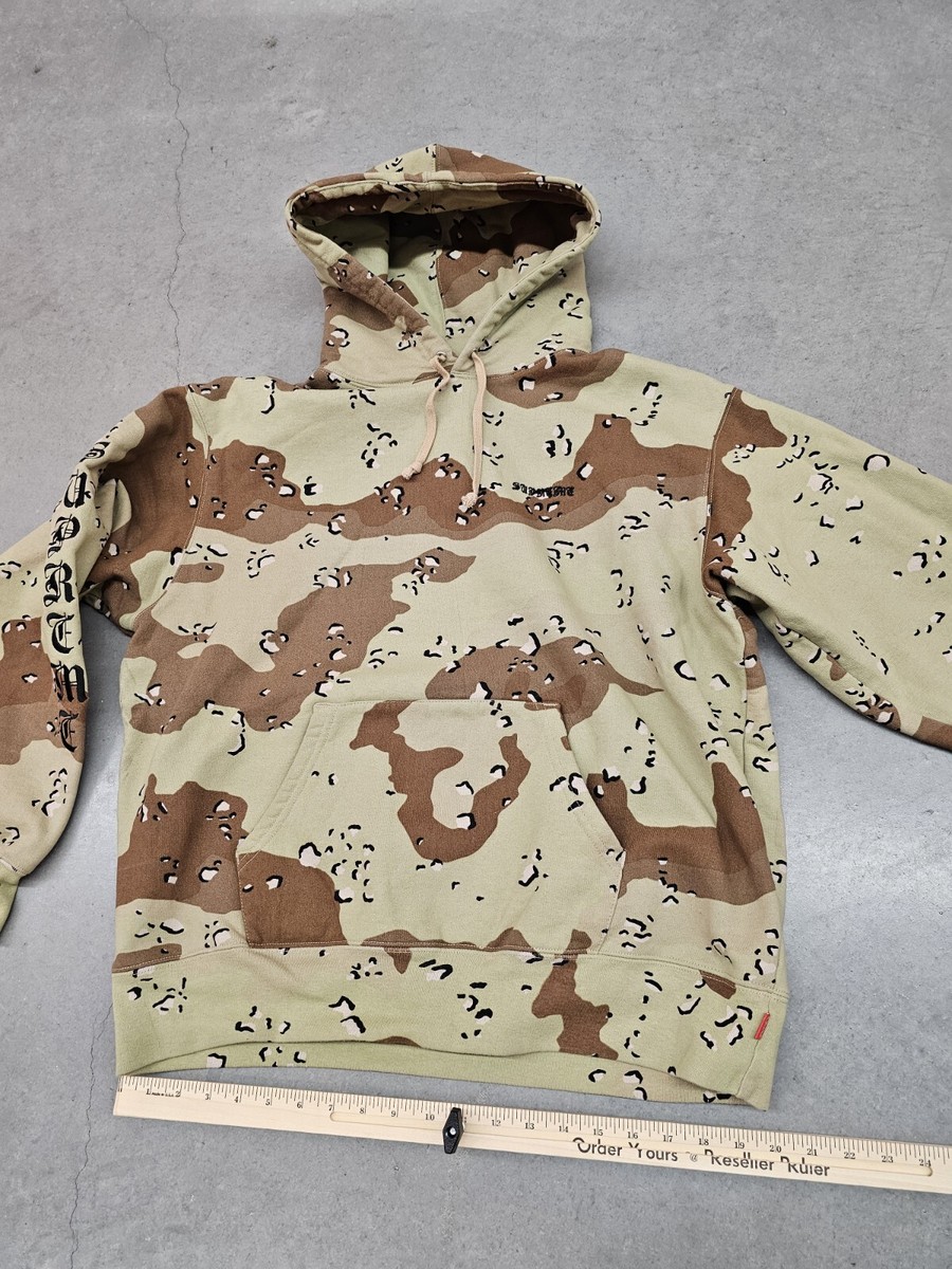 トップス Supreme $ Hooded Sweatshirt \"Desert Camo Buy Supreme Peace Hooded Sweatshirt 'Chocolate Chip Camo