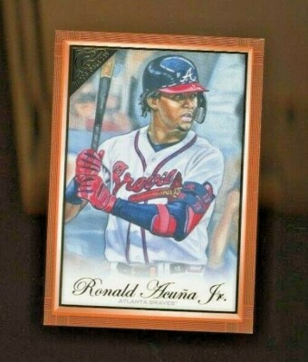 Ronald Acuna Jr Topps MLB カード　/25 2019 Topps Allen And Ginter Baseball Card Ronald Acuna Jr