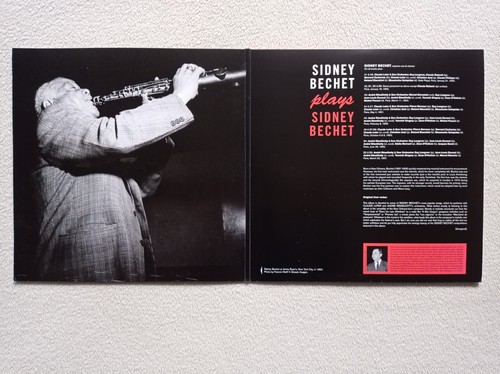 LP 33T SIDNEY BECHET, LUTER, REWELIOTTY "Plays" JAZZ IMAGES 37125 FRANCE 2019 - - Picture 2 of 2