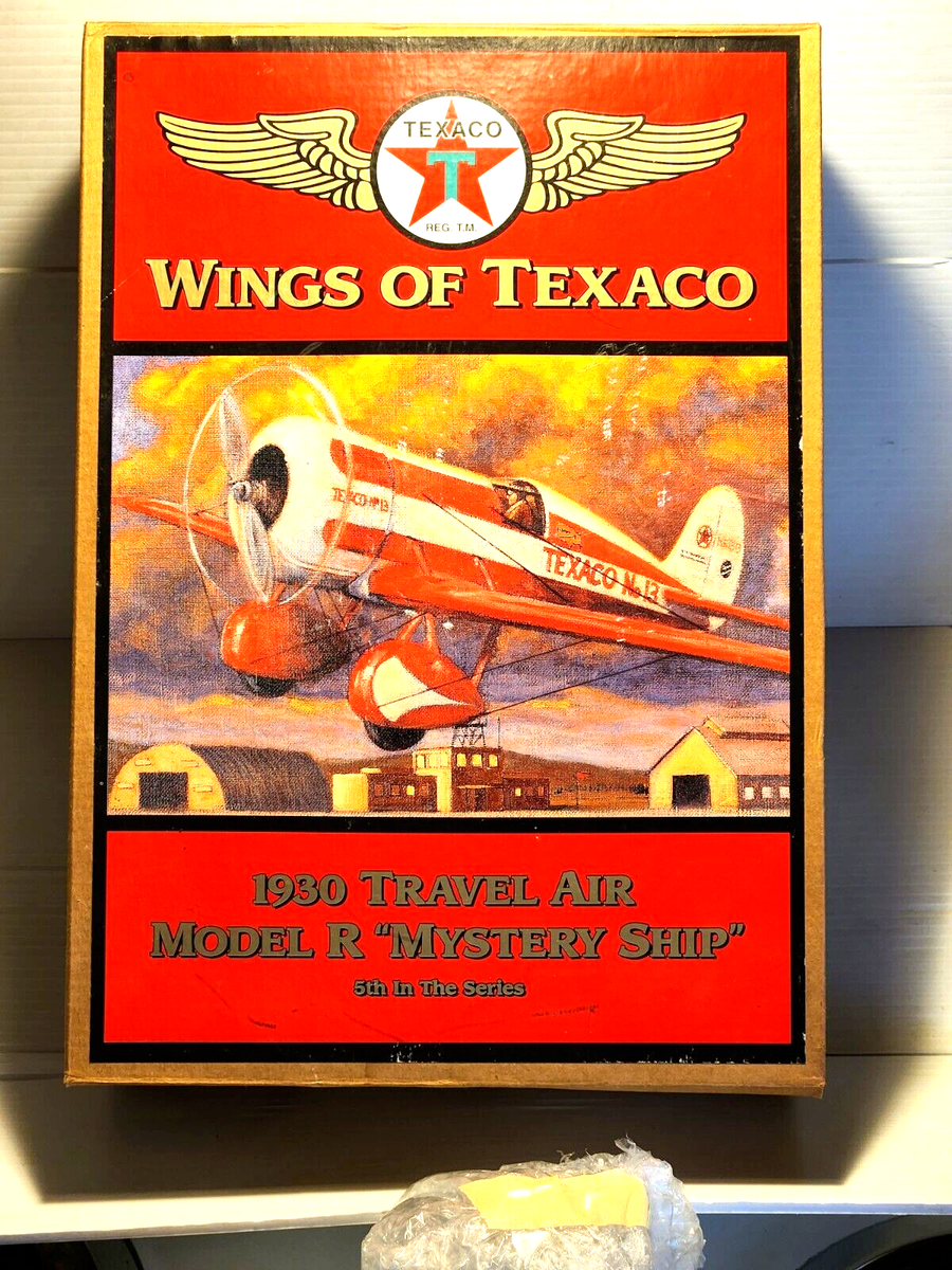 WINGS OF TEXACO 1930 Travel Air Model R Mystery Ship 5th in Series