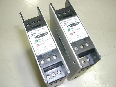 Lot of 2 Banner SI-MAG1C Magnetic Style Safety Interlock Switch  Used J6