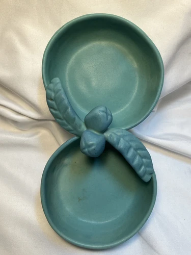 Vintage Van Briggle Berries And Leaves Dish