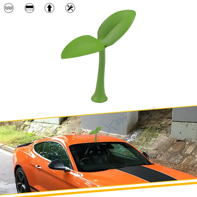 8.26 x 7.20'' 3D Green Sapling Sticker Decal For Car Front Rear Bumper Motorcycle