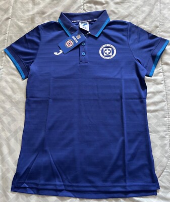 WOMEN S JOMA CRUZ AZUL BLUE NAVY POLO SHIRT  22/23 POLO MUJERES NAVY BLUE