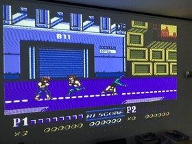 Double Dragon II - TJC-W2 (Nintendo NES, 1989) with manual