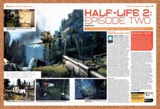 Half-Life 2 Episode 2 PC Original 2003 Vintage Ad - Video Game Review Promo