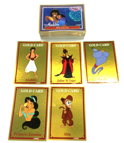 Australia Dynamic Marketing Aladdin Trading Card Complete Collection (100 + 5) - Picture 1 of 5