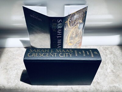 Sarah J Maas Crescent City Complete Series Set 1st/1st Waterstones