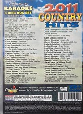 2011 COUNTRY HITS    3CDGS  CHARTBUSTER  KARAOKE  LOT VA