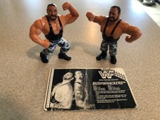 WWF Hasbro Bushwhackers Luke & Butch - 1991 - Vintage - Tag Team Series - Figure