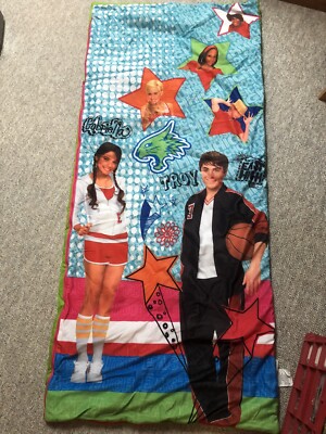 VTG 2000's Disney High School Musical Kids Teens Sleeping Bag Zac