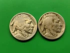1934 PD Buffalo Nickel Set. Actual Coins. Hole Filler. 20m 7m Minted.