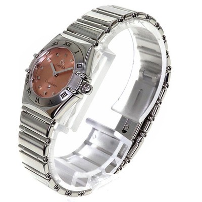 OMEGA Constellation Mini My Choice 1561.61 Pink Ladies Used Watch